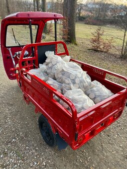 Elektro Pracovní Tříkolka - Tuk Tuk | 600kg nosnost | 45km/h - 8