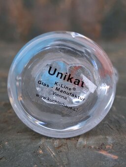 Skleněné těžítko kočička, Glas-Manufaktur Vienna. - 8