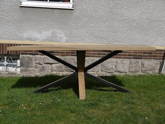 Jídelní stůl v dubovém provedení - Ovada 250 cm - 8