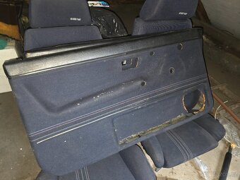 Golf 2 - Recaro modrý interiér - 8