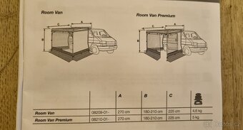 Předstan Fiamma Room Van Premium F40Van/F43Van - 8