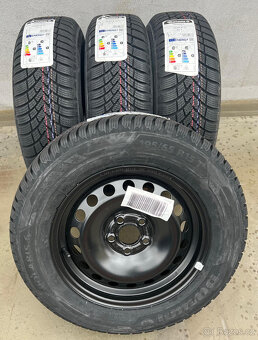 195/65R15 škoda scala 6x15 5x100 ET35 zimní pneu 2025 - 8