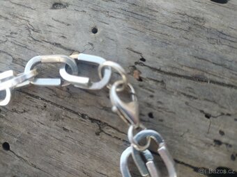 Stříbrný řetízek a náramek - ruční práce - PC 15 000CZ - 8