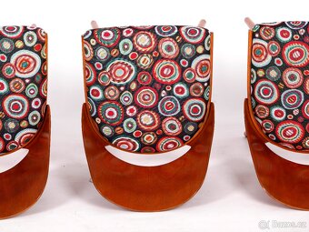 Zachovalé jídelní židle TON , nové čalounění. - 8