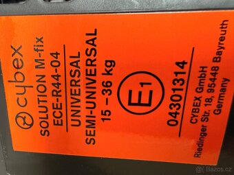 Autosedacka Cybex Solution M-FIX - 8