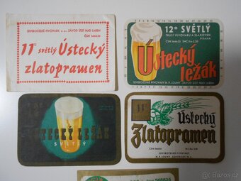 PIVNÍ ETIKETY  RARITNÍ  - 8