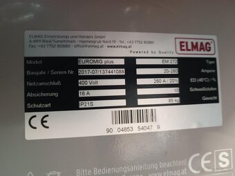 Svářečka CO2 ELMAG - 8