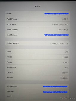 iPad Air 13” M2 - s klávesnicí a Pencil - ZÁRUKA 2r & SLEVA - 8