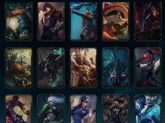League of legends účet dia4 - 8