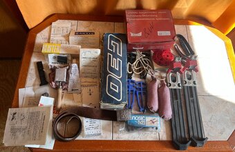 Retro běžky, hůlky + boty - 8