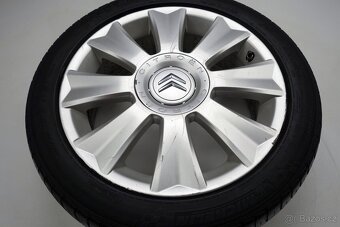 Citroen C4 - Originání 17" alu kola - Letní pneu - 8