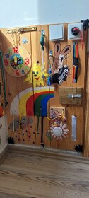 Hrací interaktivní deska (Montessori) pro děti - 8