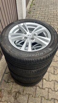 Alu kola Hyundai 5x114,3 R16 Letni pneu 205/55/16 - 8