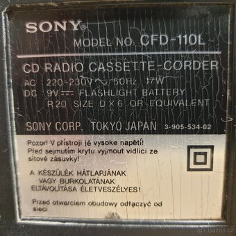 Sony CFD-110L - 8