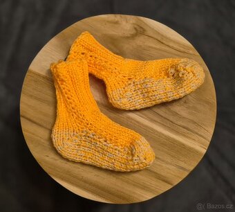 Ručně pletené ponožky - 8