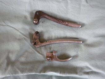 JAWA předválečná všechny modely páčky v patině zachovalé - 8