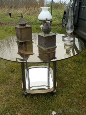 Starožitný mosazný a bakelitový mlýnek na kávu - 8