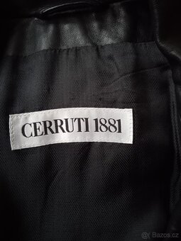 Pánská kožená bunda Cerrutti, velikost M - 8