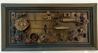 STEAMPUNK RECYCLE ART - KOMETA - 8