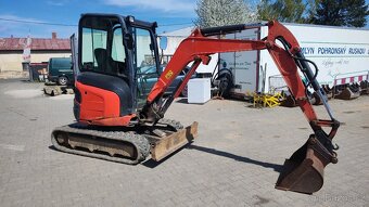 Prodám minibagr Kubota U27-4 - 8