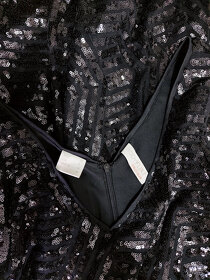 Nove cerne flitrove dlouhe saty Bodyflirt - 8