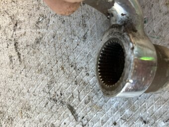 čz 175 skutr část startovací páky - 8