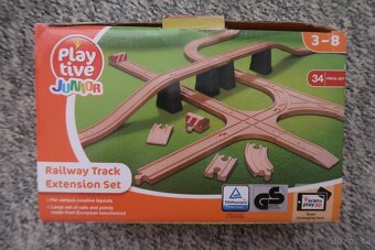 Stavebnice Plative   vláčky doplňky - 8