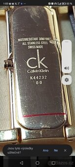 Calvin Klein manžetové hodinky
Černá kůže - 8