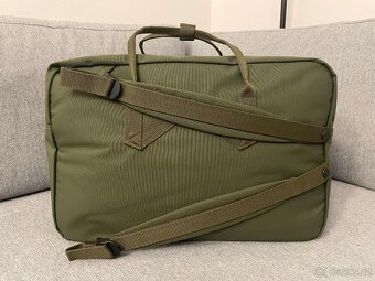 Prodám batoh značky Fjällräven Kanken Weekender Army Green - 8