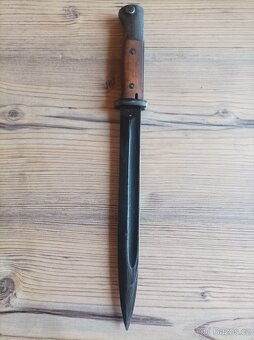 Bodák Mauser K98 sčíslovaný, dřevěné střenky - 8