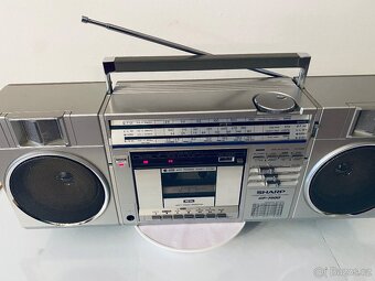 Radiomagnetofon Sharp GF 7500, 80.léta - 8