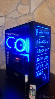 Herní 13600K / 6800 XT 16GB / 32GB DDR4 / Wifi / NVME - 8