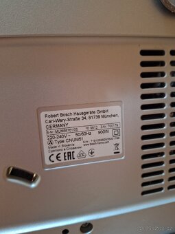 Rezervace Kuchyňský robot Bosch CNUM 51 + příslušenství - 8