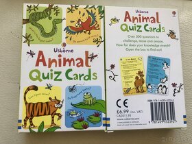 Anglické karty pro děti, 11ks (Usborne) - 8