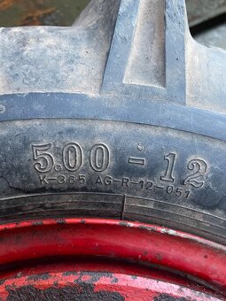 Vari, Terra,Gutbrod- kola šípáky 5 x 12 se závažím - 8