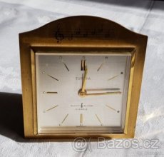 hrací budík , broušené sklo, panenky - 8