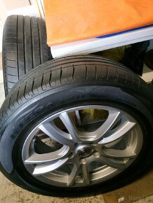 Alu kola Hyundai Santa Fe 5x114,3 r18 Originál,pneu6mm TPMS - 8