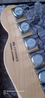 Fender American Performer Telecaster HUM MN Vintage White - 8