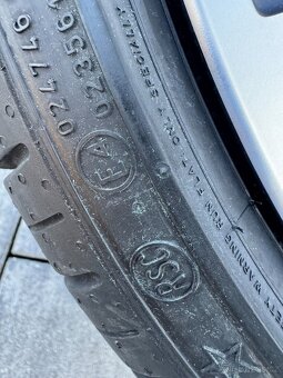 Originál alu kola Mini Cooper zánovní R18 letní - 8