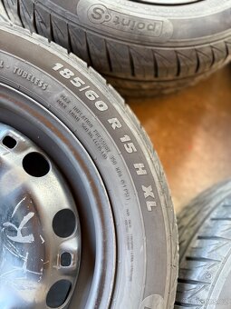Plechové disky VW Polo 5x100 R15 - 185/60/15 (7mm) - 8