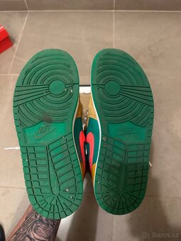 Nike Air Jordan 1 Mid SE Wheat Watermelon - 8