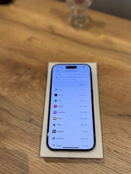 iPhone 15 Pro 256Gb Modrý Titan 88% - 8