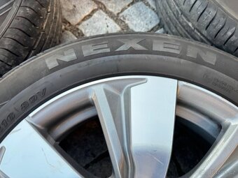 Alu kola peugeot 4x108 r16 letni pneu 195/60 r16 nexen - 8