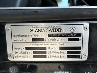 Scania R 580 - 6x2 – JNK-Palfinger + HR-Palfinger Epsilon - 8