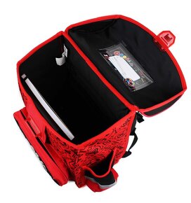 Nová školní aktovka, batoh, taška do školy, motiv fotbal - 8