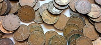 1 reichspfennig. Různé Ročníky 400 ks. - 8