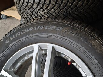 Alu kola 5x114,3 r16 zimní pneumatiky 215/65 r16 Falken 8mm - 8