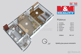 Prodej bytu 1+1, 47 m², Ústí nad Labem, ul. Kramoly - 8