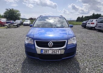 Volkswagen Touran 2.0i CNG, Klima, Tempomat cng + benzín - 8