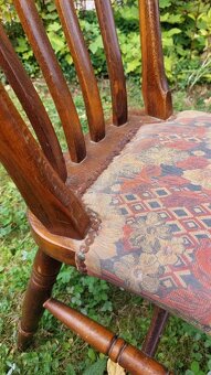 6x staré židle - 8